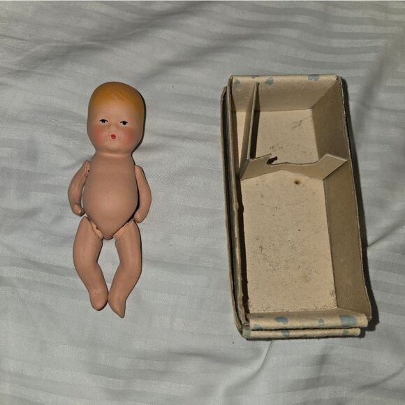 Vintage Kerr& Hinz Bisque Doll collectors Made In US - Picture 15 of 16